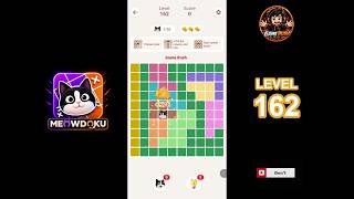 Meowdoku Level 162 walkthrough | full solution
