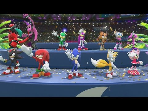 Mario Sonic At The Rio 2016 Olympic Games Wii U Heroes Showdown Team Sonic 
