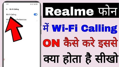 realme phone me Wi-Fi Calling kaise on kare।। how to enable/turn on wi-fi calling in realme phone