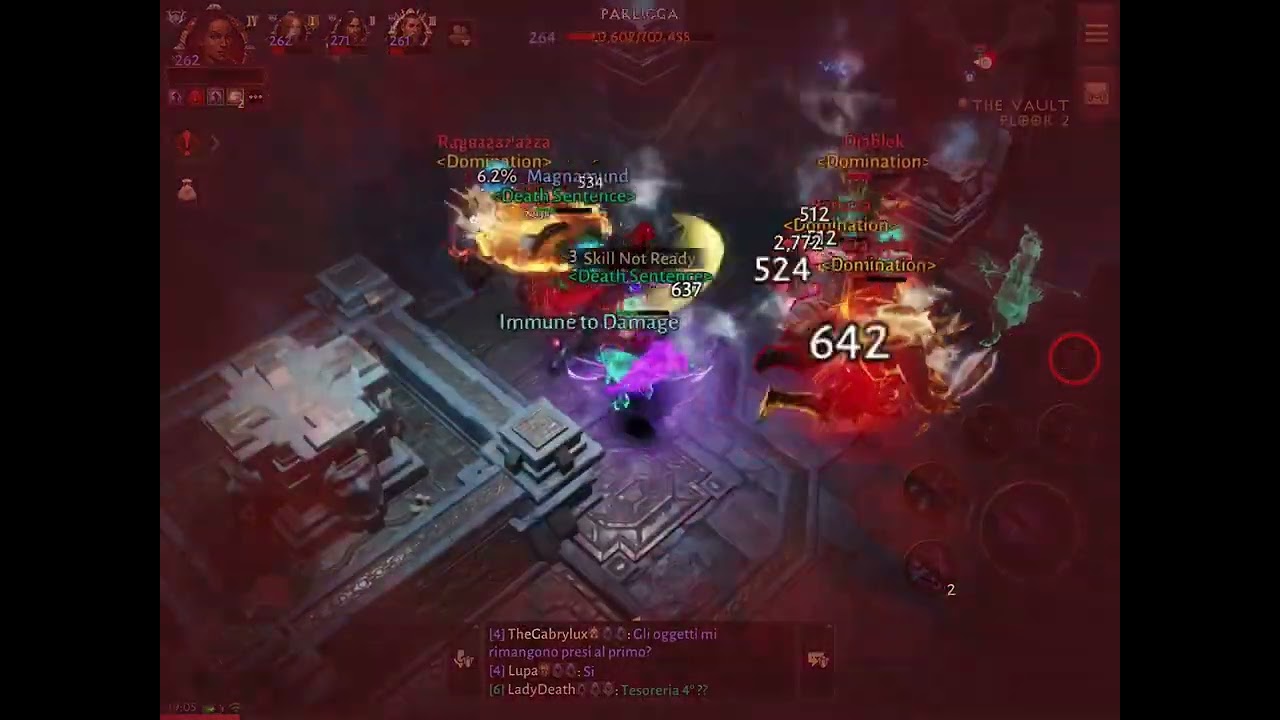 Diablo Immortal - Razzia, Death Sentence dominano i Domination