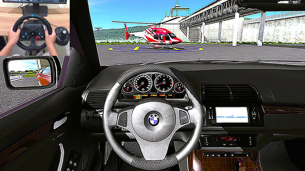 Euro Truck Simulator 2 | BMW X5 E53 [Steering Wheel Gameplay]