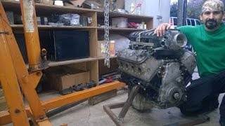 LS engine cradle build part2