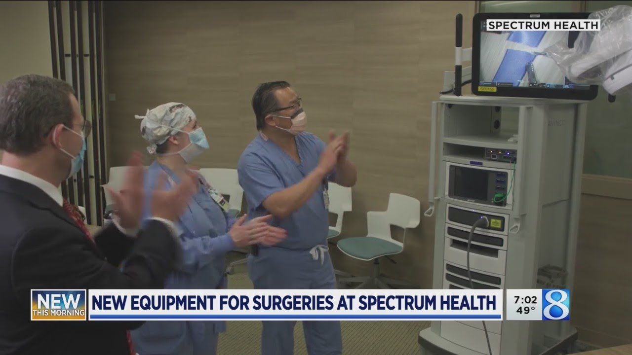 Spectrum Health debuts new robot technology - YouTube