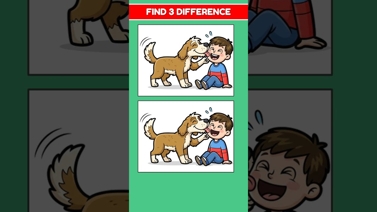 Can You Spot The 3 Differences Only 1 Shorts Games Difference Trending