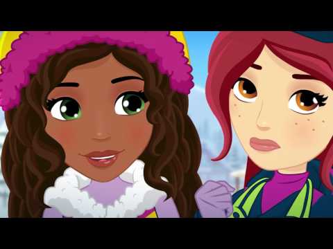 S4 Ep12 Rejse Video Dagbog Sjov I Sneen LEGO Friends DK 