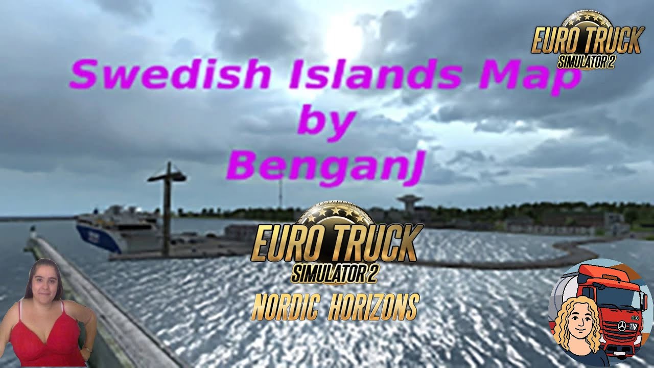 Euro Truck Simulator 2 (1.57) Swedish Islands by BenganJ [1.57] New Version + DLC's & Mods