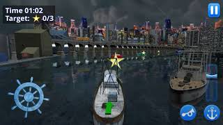 Ship games simulator | gameplay | Android/iOS | driving boat screenshot 2