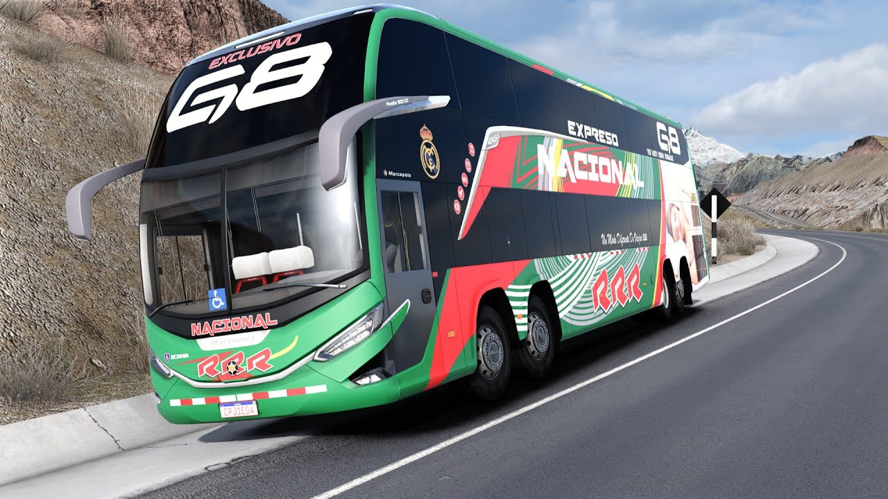 EXPRESO NACIONAL / G8 MARCOPOLO/ HUANCAYO - LIMA PARTE 4