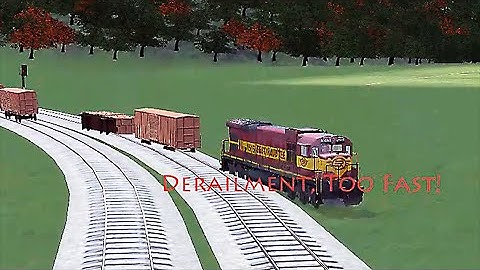 Train Sim - Japan Using GE C36-7i  Got Derailment Because Too Fast