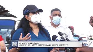 HUMAN SERVICES MINISTER PROVIDES FLOOD RELIEF TO KWAKWANI, PATENTIA RESIDENTS