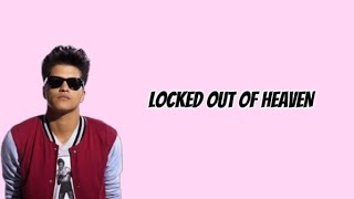 Download lagu BRUNO MARS _ LOCKED OUT OF HEAVEN (Lyrics Video) 