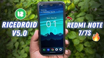 RiceDroid v5.0 for Redmi Note 7 | Android 12.1 - Great Performance🔥Fix Bootloop
