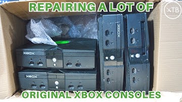 Repairing A LOT Of Original Xbox Consoles From eBay!