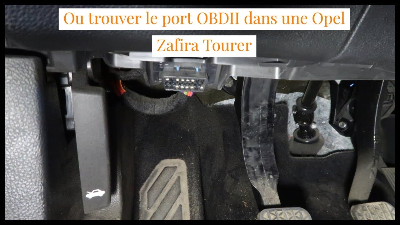 Где находится диагностический разъем опель виваро - 96 фото