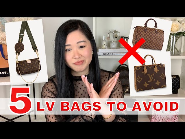 Here are the top 5 reasons you should love pre-owned Louis Vuitton bags:  Speedy, Neverfull, Keepall, Pochette, and the Alma 💫 #linkinbio