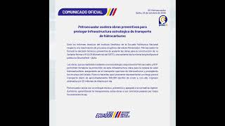 🚨 VOLCÁN VS OLEODUCTO  #noticiasecuador #ecuador