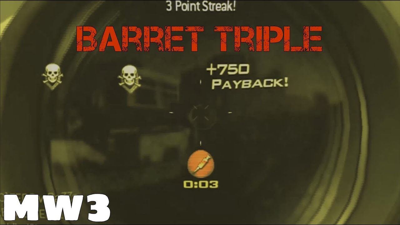 CoD Clips #004 | Barrett Triple - YouTube