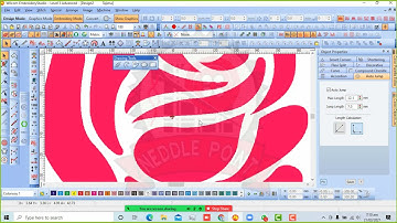 NEEDLE POINT BATCH 2 CLASS 2 DRAWING TOOLS AND SHORTCUT KYES IN WILCOM E2