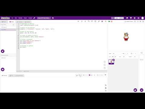 Marks Chart Matplotlib | Python Editor | PictoBlox