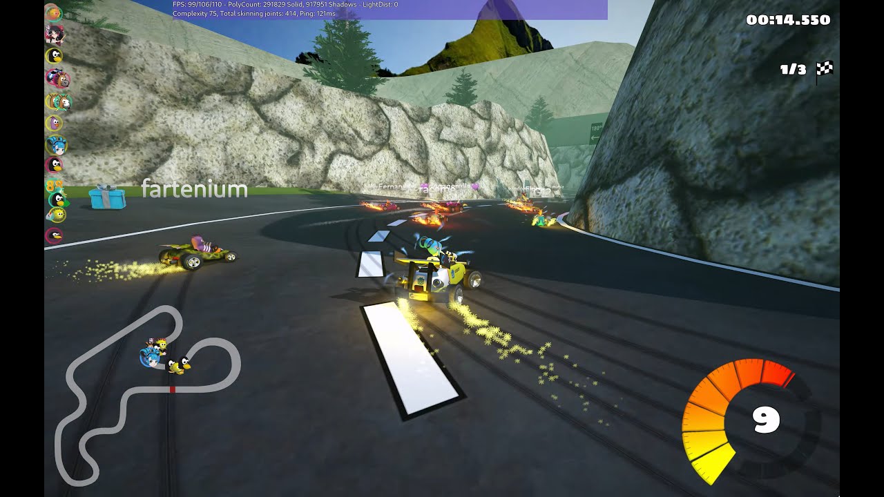 Grand Prix 1 of 3 - Random Rowdiness - 2025-12-12 - SuperTuxKart