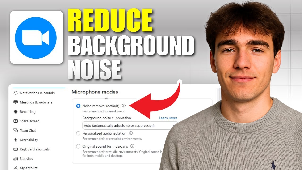 How To Reduce Background Noise In Zoom (Tutorial 2026)