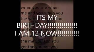 Its My Birthday