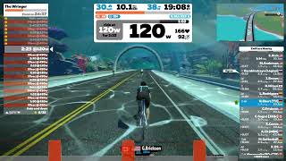 Zwift Workout - Less than 60 minutes to burn | The Wringer screenshot 4