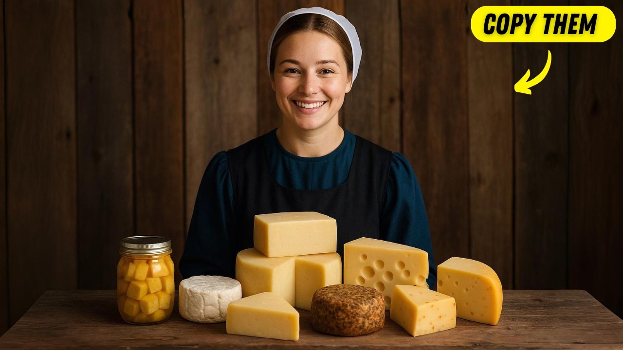 Как амиши делают сыр и хранят его годами без плесени