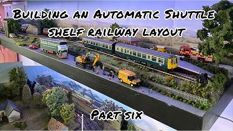 Model Railway Shuttle Unit Ikea Shelf Layout Build 1:76 | Part Six