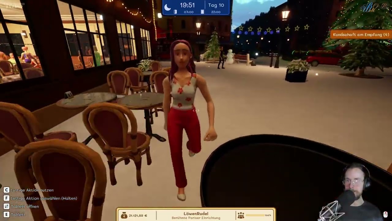 Parisian Brasserie Simulator 🦁 S3 🥖 [4/7] Bekomme ich so einen Erdbeer-Eisbecher, bitteeee? [Tag 10]