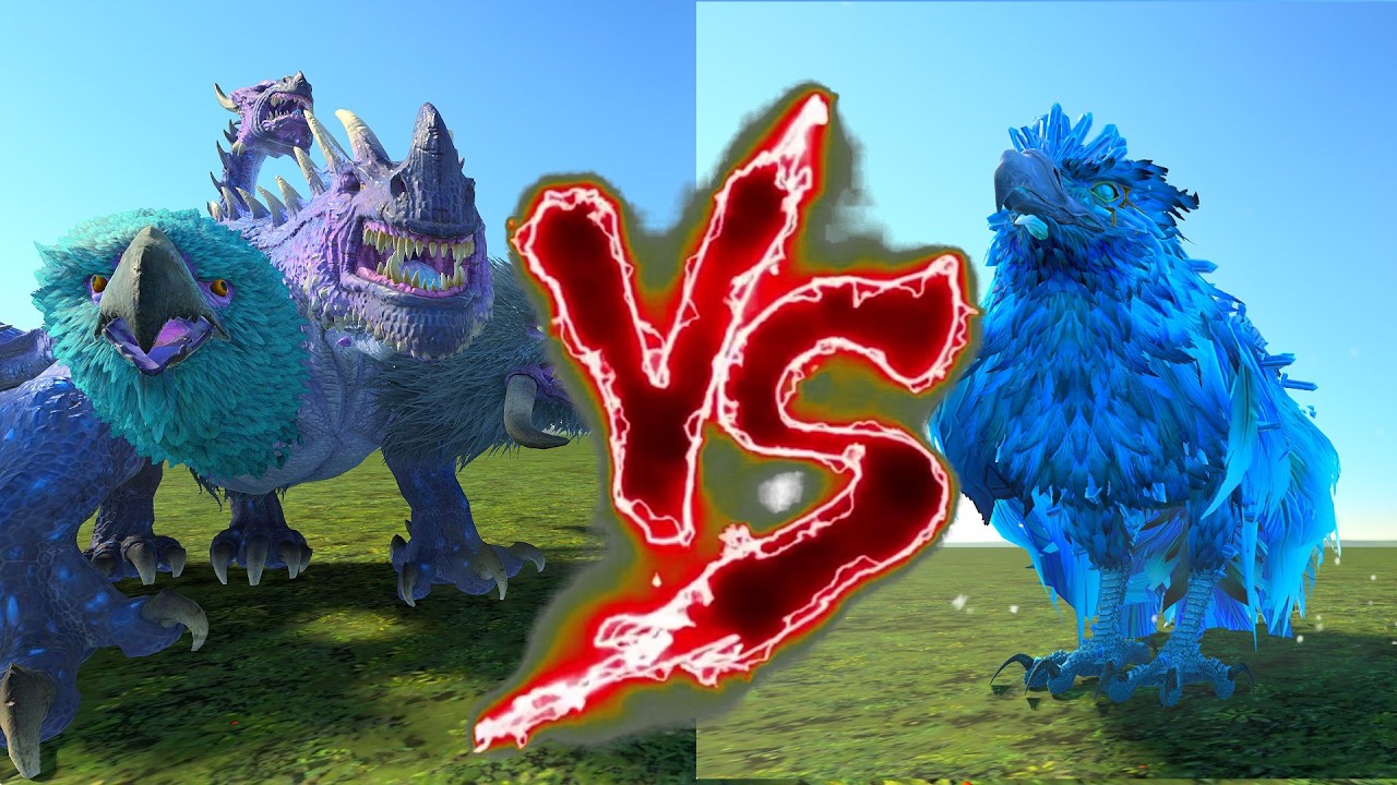 Chimera VS Frostheart Phoenix - Tides of Torment DLC | Total War Warhammer 3