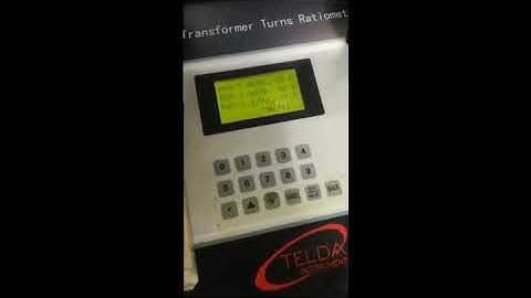 Teldar Instrument TTR 3000 3-Phase transformer Repair by Dynamics Circuit Technology Phils