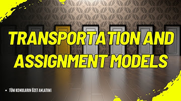 🚚 Unlocking Efficiency: Mastering Transportation & Assignment Models in Linear Programming! 🌟