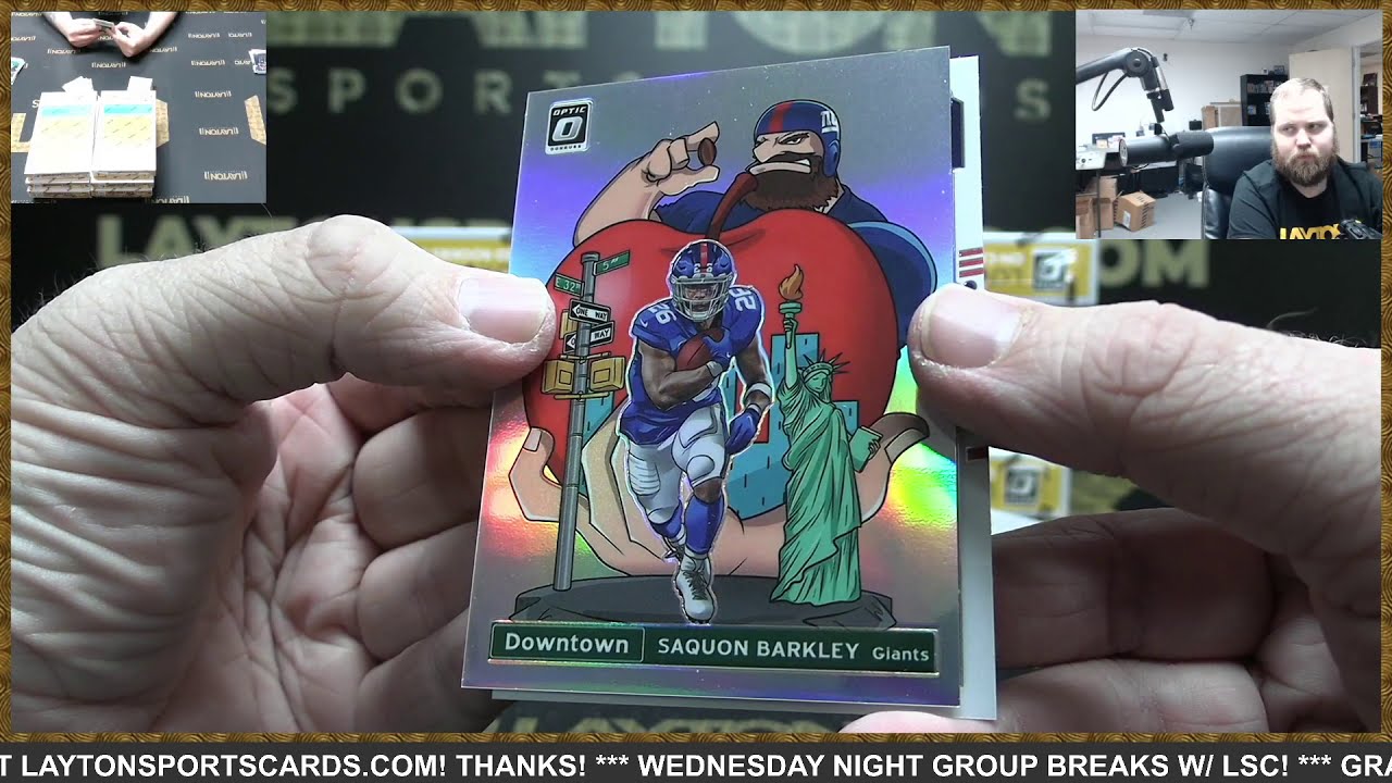 2020 Panini Donruss Optic Football Hobby 12 Box Case Break #2