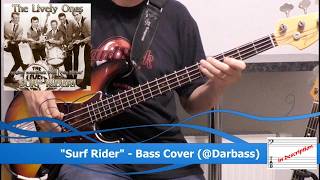 [The Lively Ones] Surf Rider - Bass Cover 🎧 (with bass tabs 🎶 pdf)