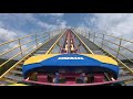 Nitro front seat on-ride 4K POV60fps Six Flags Great Mp3 Song