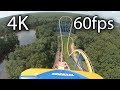 Nitro front seat on-ride 4K POV @60fps Six Flags Great Adventure