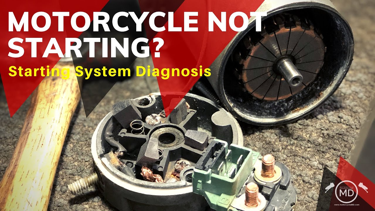 Motorcycle Won't Start : Starter System Diagnosis