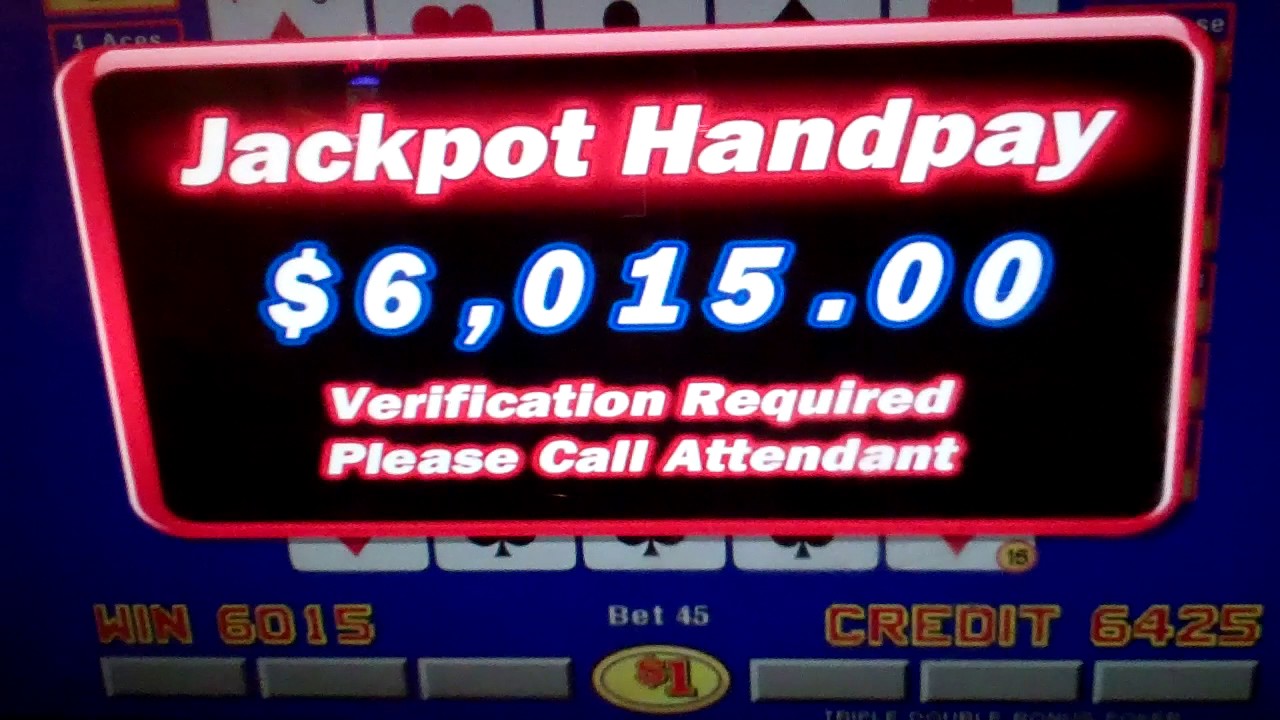 video poker jackpot - YouTube