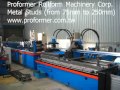 Metal studs and tracks roll forming machine flying shear type