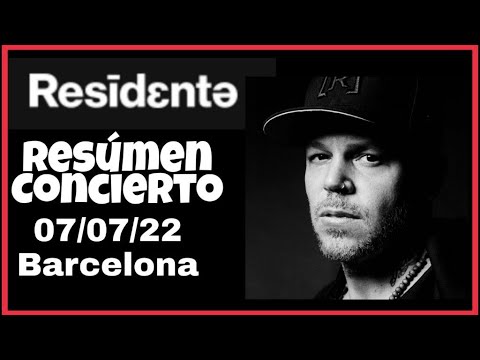 RESIDENTE en Barcelona 2022: video resumen de su paso por el CRUÏLLA FESTIVAL 07/07/2022