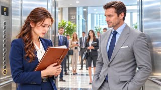 Single Mom Practiced Her Interview in an Elevator — Unaware the Man Was the CEO!