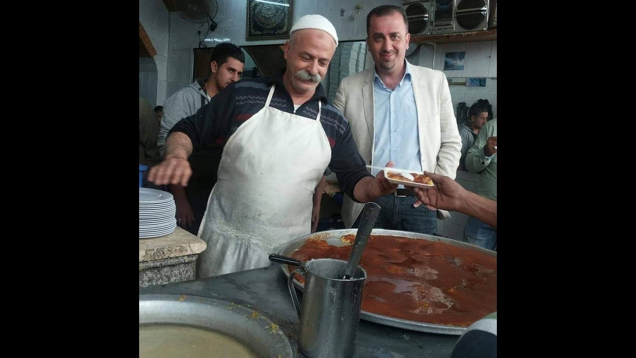 الكنافة الفلسطينية نابلس البلدة القديمة تصويري