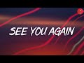 Wiz khalifa  see you again lyrics ft charlie puth  sia christina perri ellie goulding mix