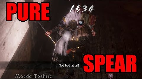 Pure Spear Run with DLCs (No magic, ninjutsu, Yokai shift or Yokai Abilities) - Nioh 2