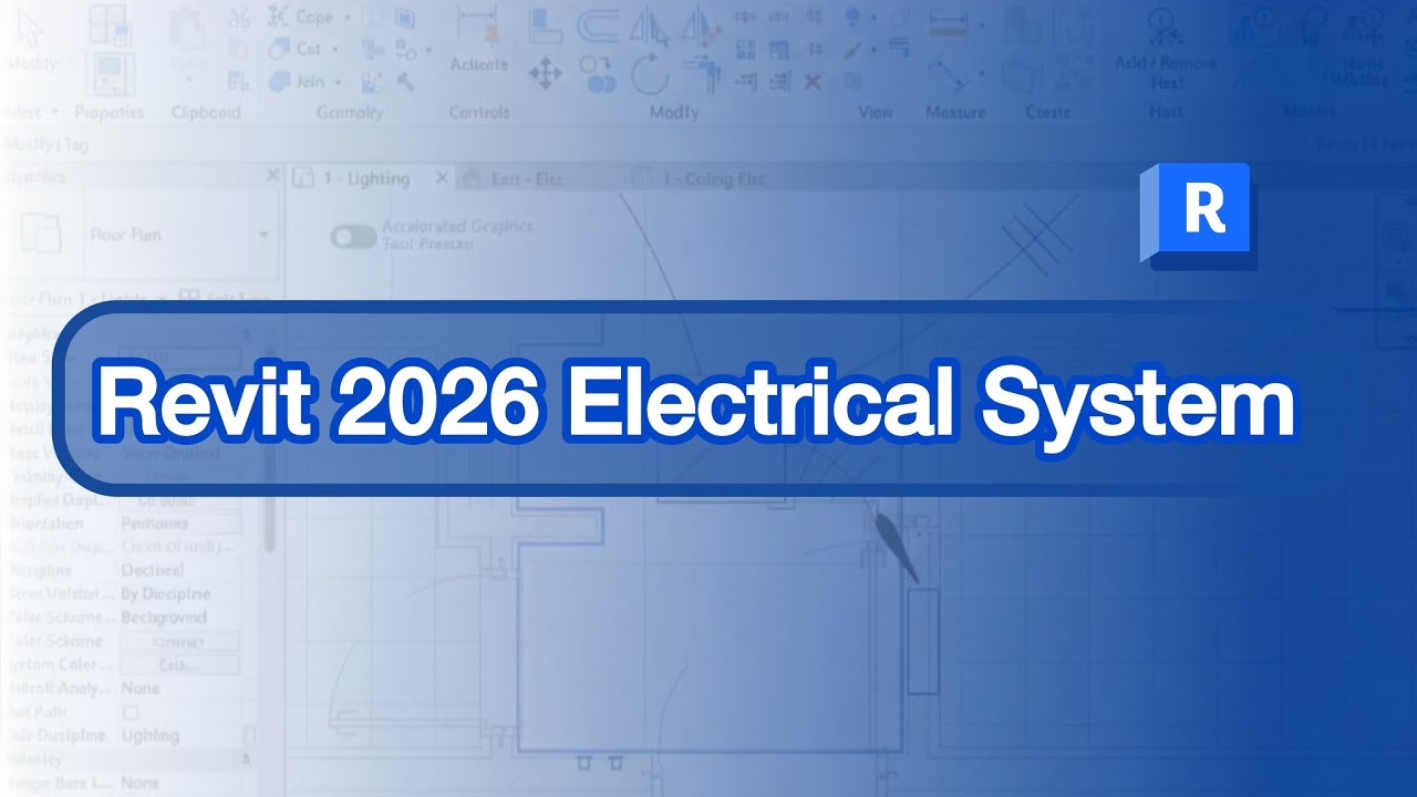 Revit MEP 2026 Electrical System Modeling | Complete Guide for ...