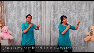 Video thumbnail of "Jesus is my best friend - Sunday School action song"