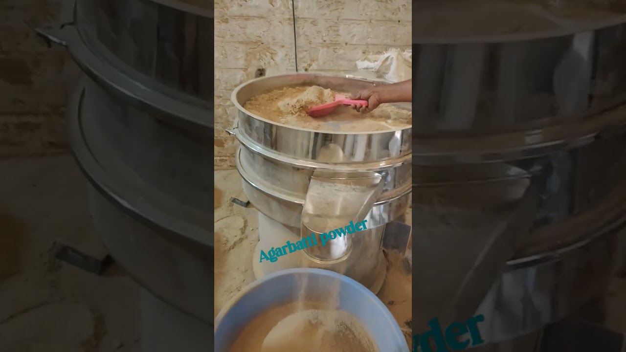 Agarbatti powder making