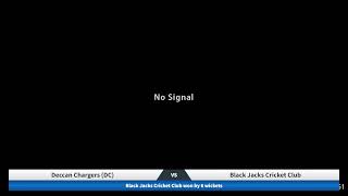 Superstars T20 League 28 by S2 Sports - BLACK JACKS CRICKET CLUB vs DECCAN CHARGERS(PLATINUM FINALS)