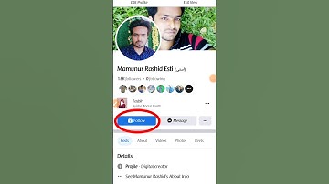 How to add follow Button on Facebook #shortsvideo #youtubeshorts #shorts #short #facebook